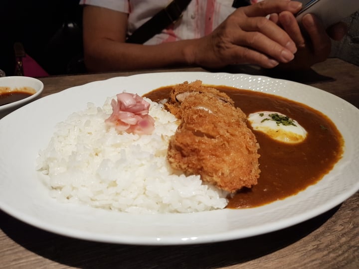 chicken curry katsu rice hoshino coffee