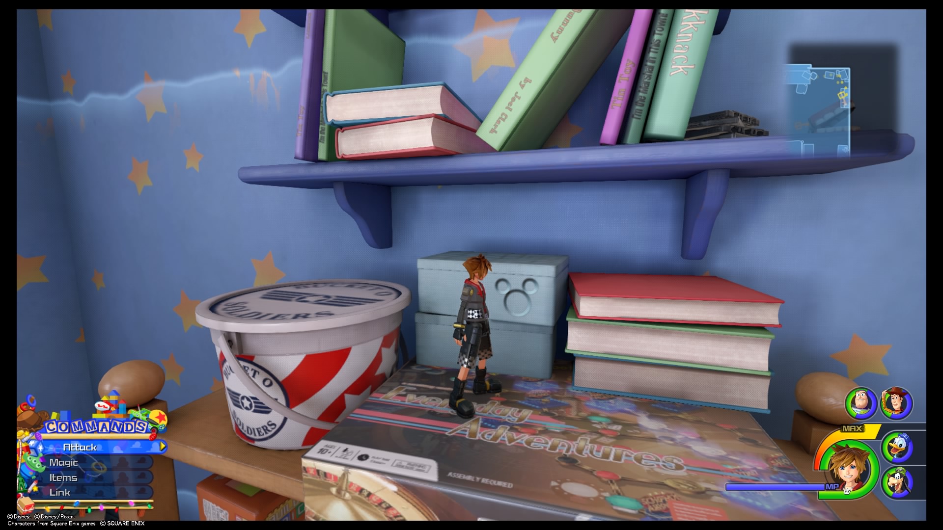 Kingdom Hearts 3 Toy Box All Lucky Emblem Locations
