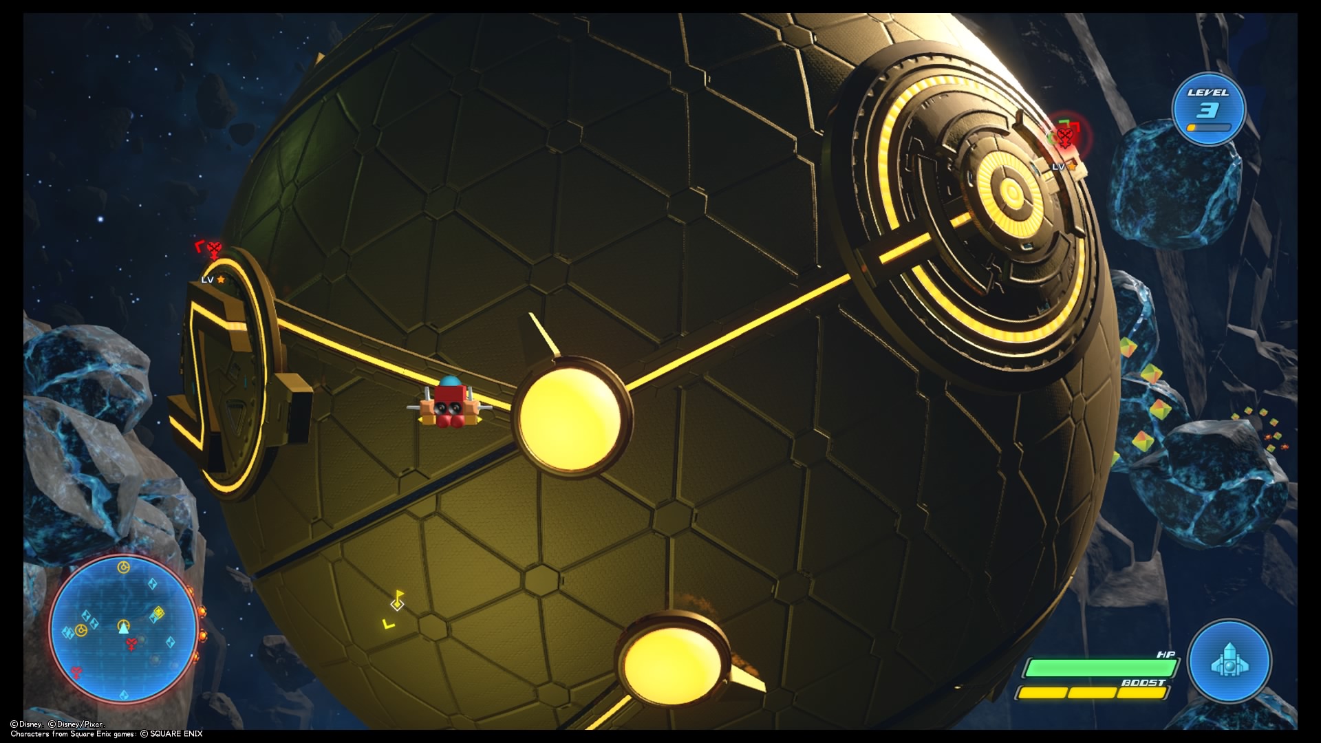 Kingdom Hearts 3 How To Open Treasure Spheres In Space