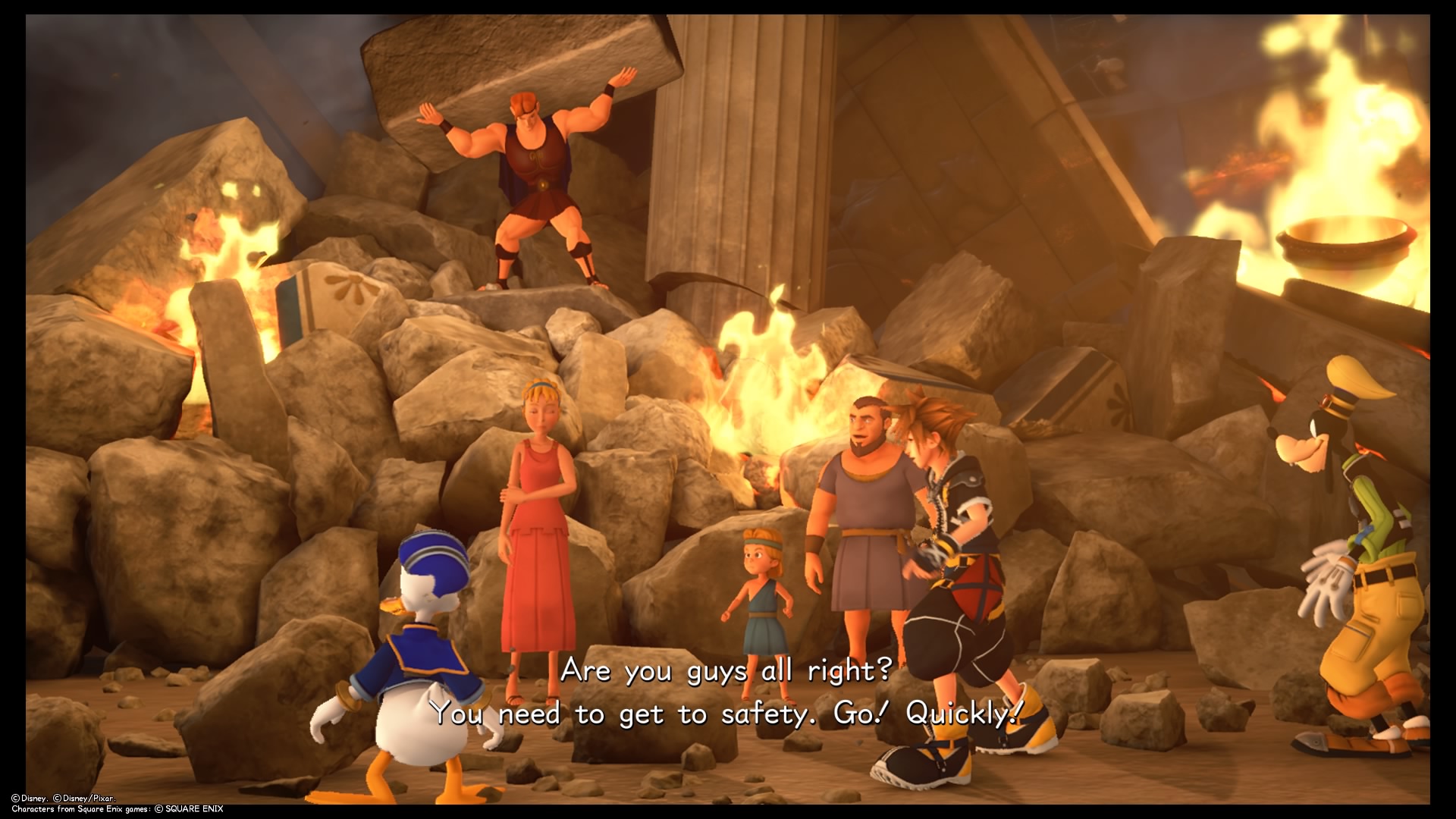 Kingdom Hearts 3 Thebes & Olympus (Walkthrough And Guide)