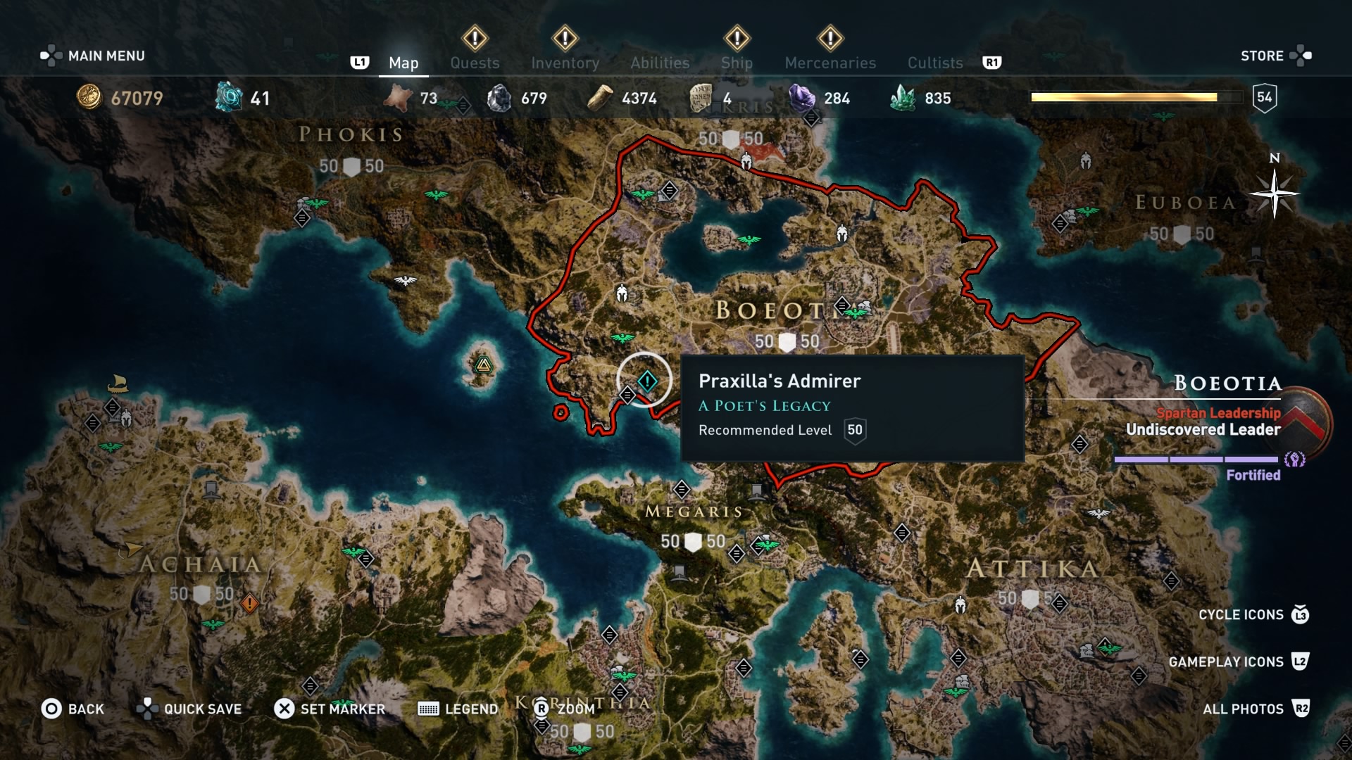 Карта орихалка assassins creed odyssey