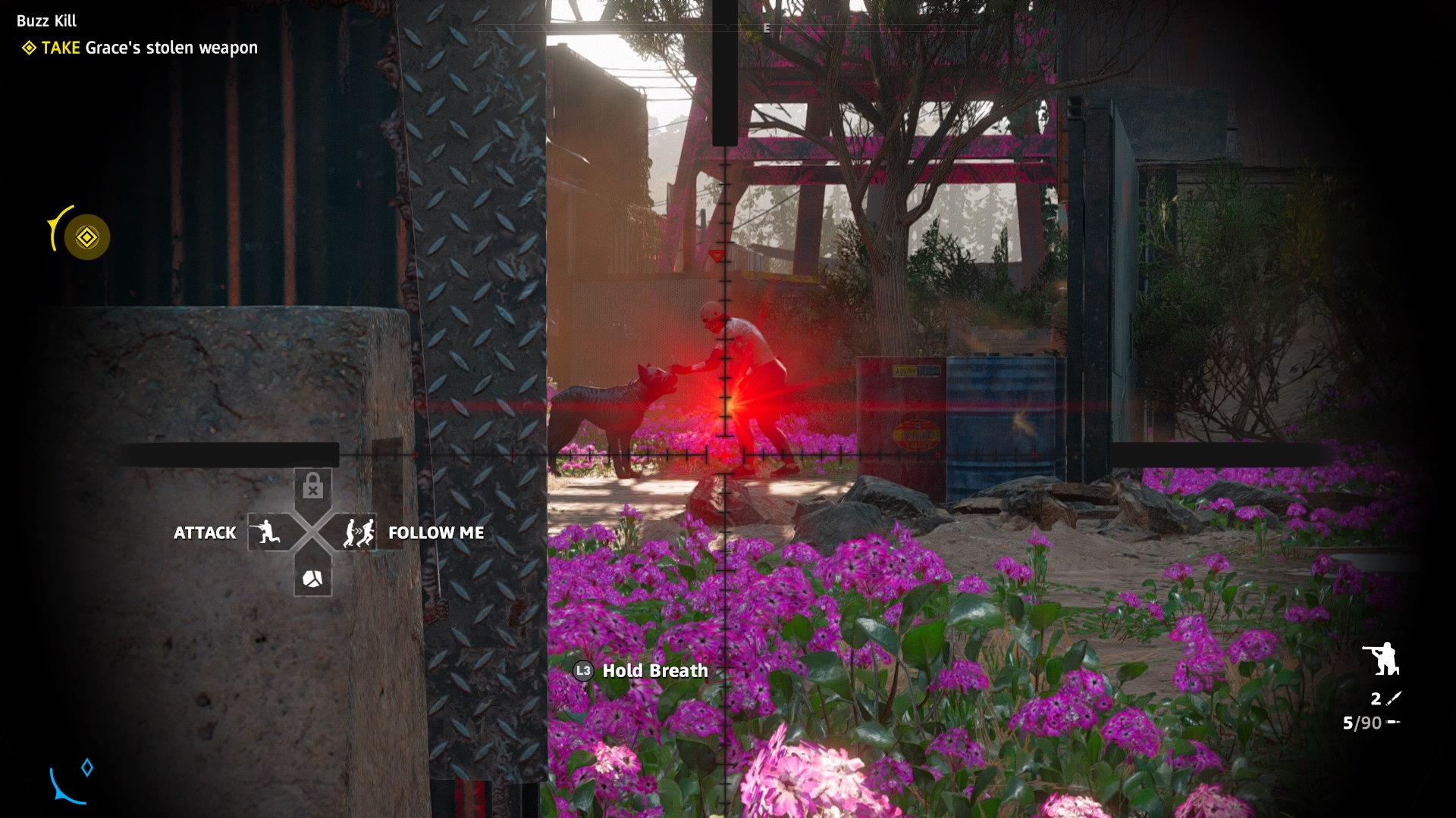 Far Cry New Dawn Buzz Kill Trophy Far Cry New Dawn: Buzz Kill (Grace Armstrong) Walkthrough