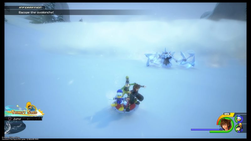 kingdom-hearts-3-arendelle-the-north-mountain-escape-the-avalanche