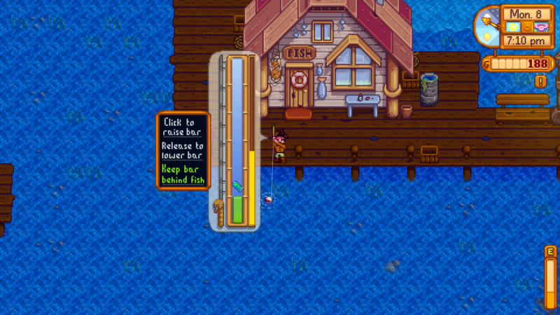 stardew valley - how to do fishing