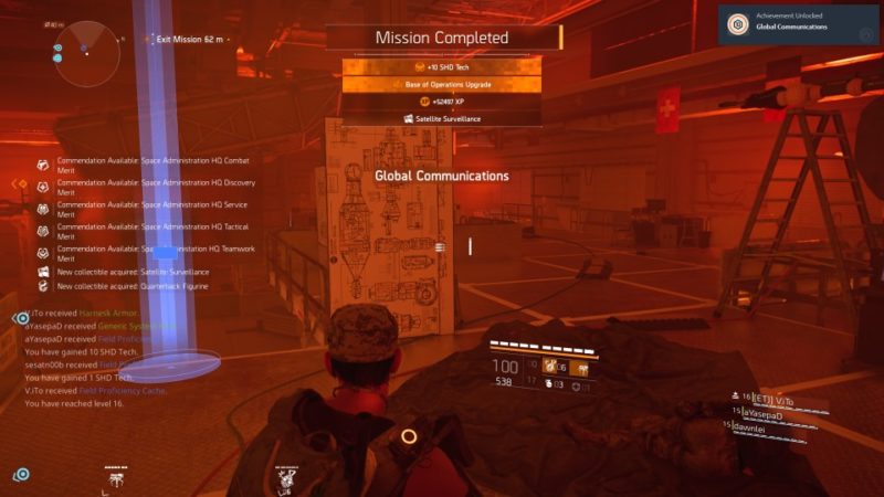 Tom Clancy's The Division 2 - space administration hq tips