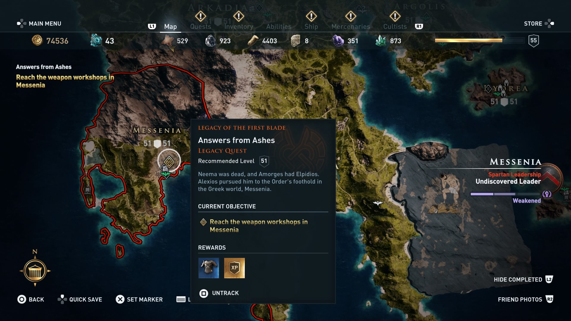 Assassin's Creed Odyssey Answer From Ashes (Walkthrough)