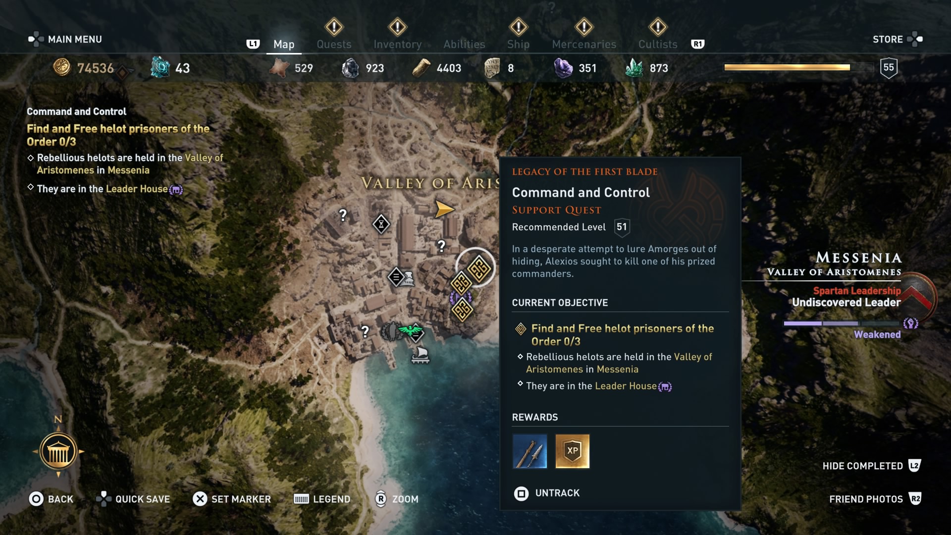 Assassin's Creed Odyssey Command And Control (Walkthrough)