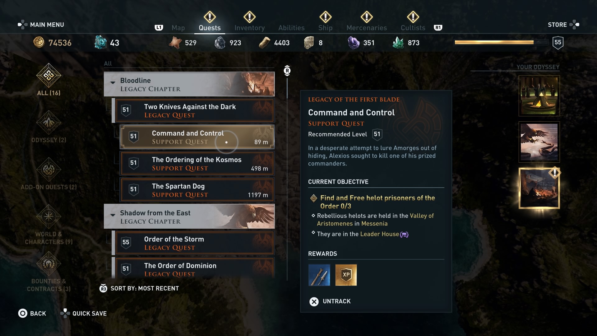 Assassin's Creed Odyssey Command And Control (Walkthrough)