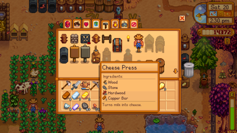 how to make cheese in stardew valley