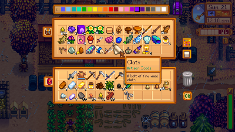 stardew valley - fine cloth