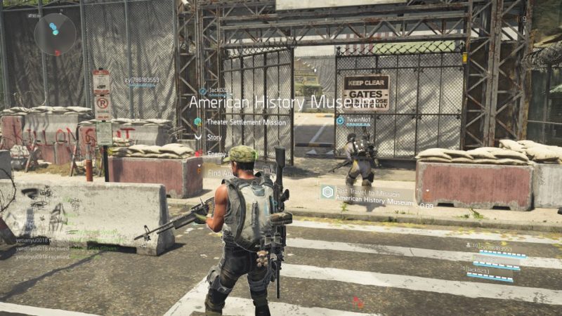 the division 2 - american history museum guide