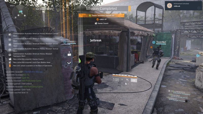 the division 2 - american history museum mission guide and walkthrough