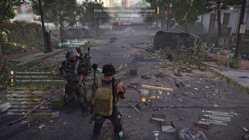 the division 2 - carbon fiber - mission