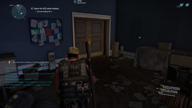 the division 2 - dcd headquarters mission