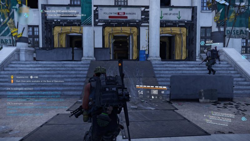 the division 2 - dcd headquarters quest