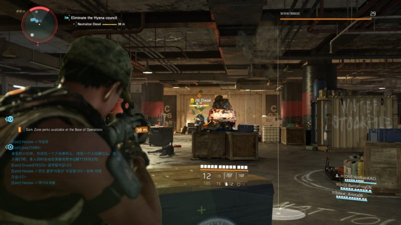 the division 2 - district union area stronghold