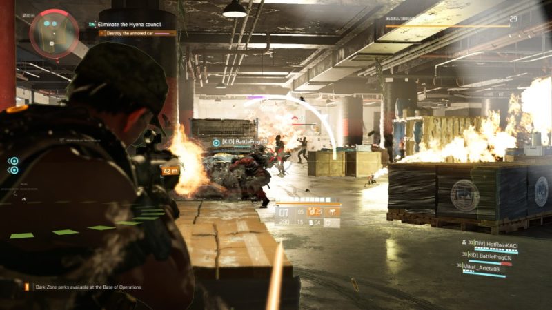 the division 2 - district union area tips and objective