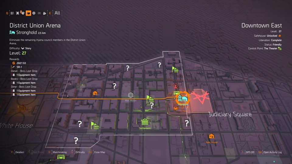 Карта одежды division 2