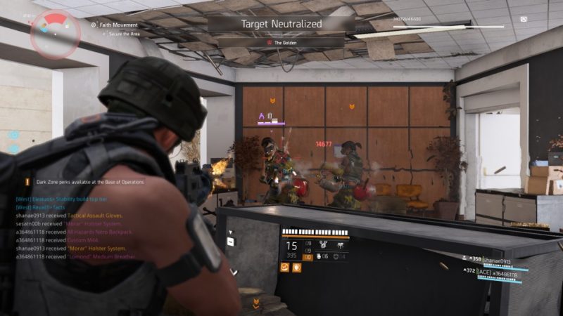 the division 2 - faith movement bounty tips