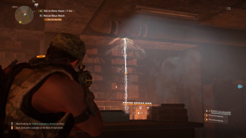 the division 2 - federal emergency bunker objectives