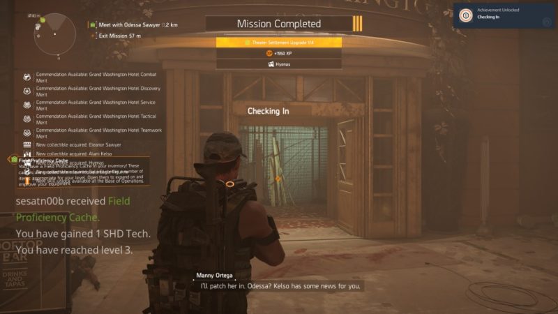 the division 2 - grand washington hotel mission complete