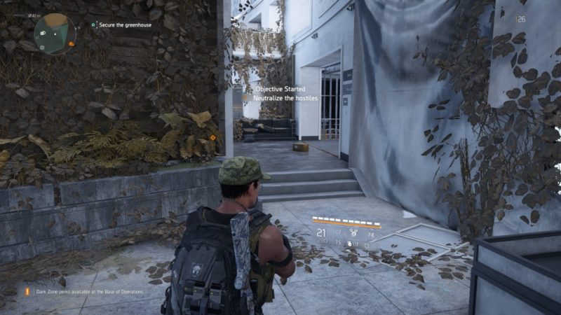 the division 2 - greenhouse community mission