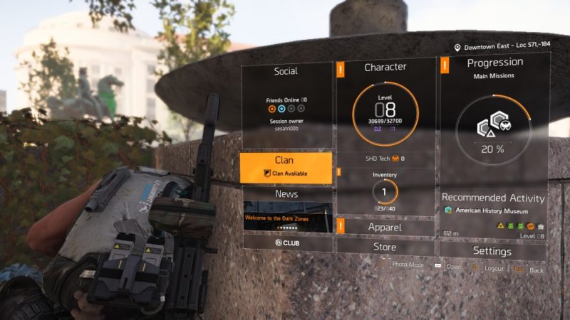 the division 2 - how to unlock clans