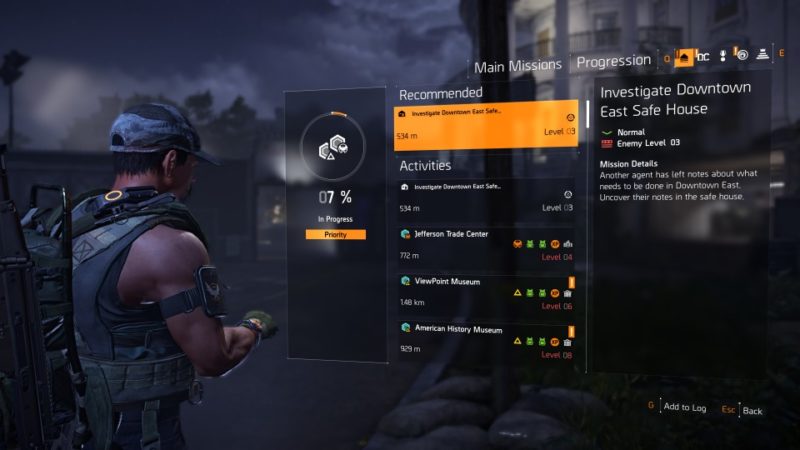 the division 2 - investigate downtown east safe house