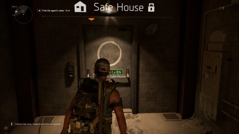 the division 2 - investigate downtown east safe house mission