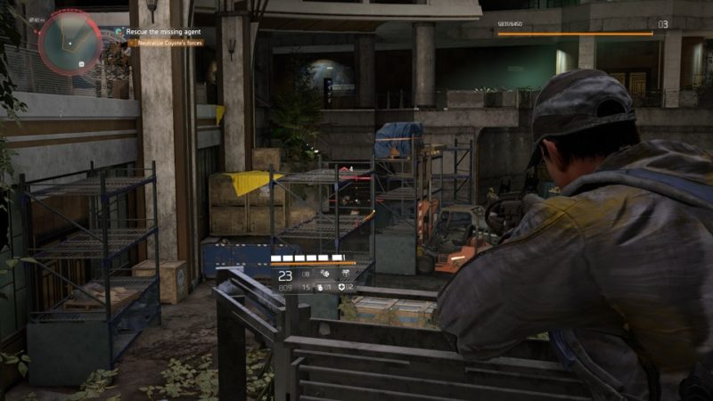 the division 2 - jefferson trade center neutralize coyote