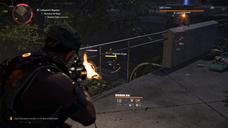 the division 2 - lafayette's regulars bounty mission