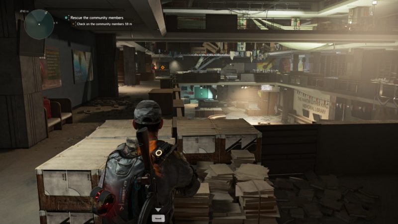 the division 2 - mlk library community quest