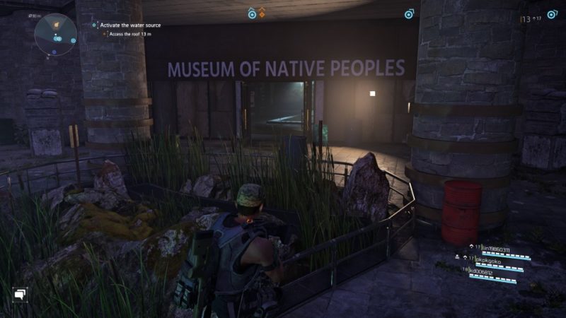 the division 2 - museum water source guide tips