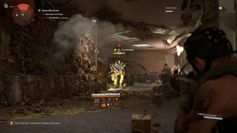 the division 2 - peace movement bounty location