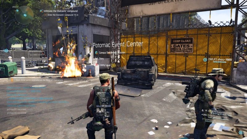 the division 2 - potomac event center guide