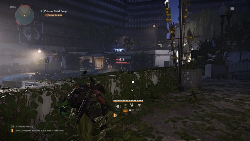 the division 2 - potomac relief camp guide tips