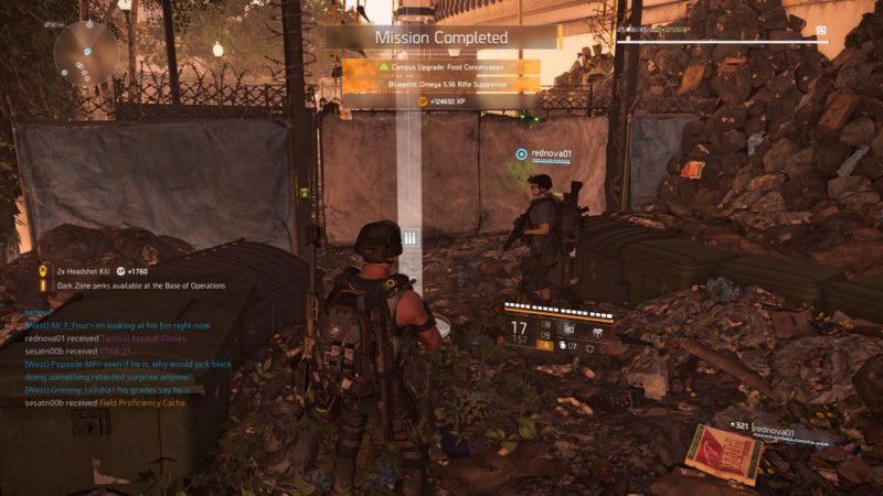 the division 2 - potomac relief camp tips