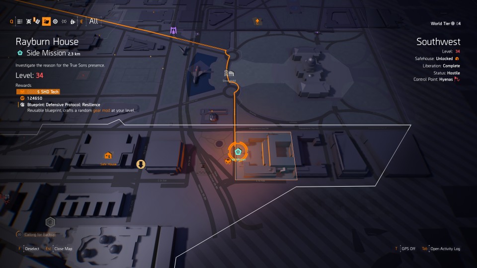 Rayburn House The Division 2 Walkthrough Ordinary Reviews