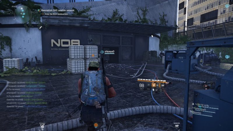 the division 2 - space administration hq quest