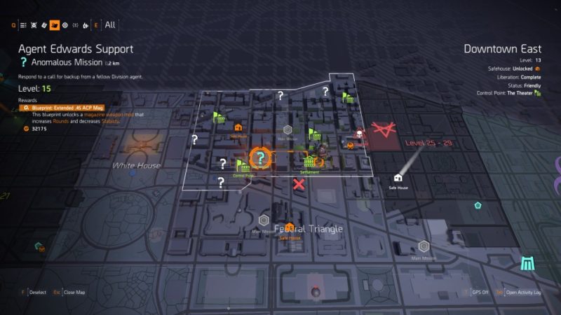 the division 2 - weapon blueprints