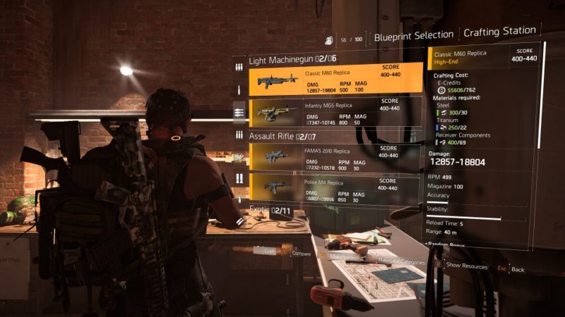 the division 2 best blueprints