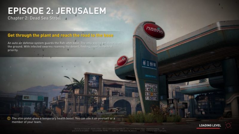 world war z - jerusalem - dead sea stroll