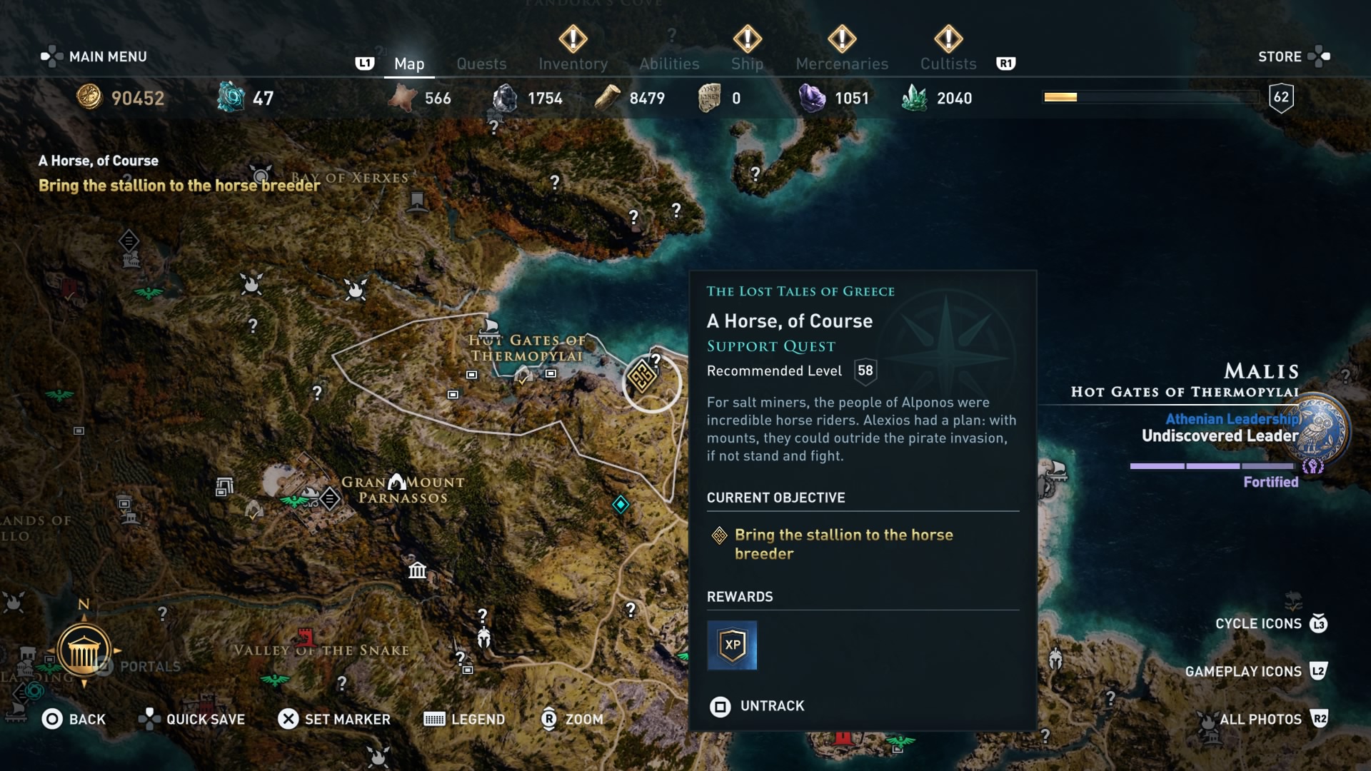 A Horse, Of Course Assassin's Creed Odyssey Walkthrough