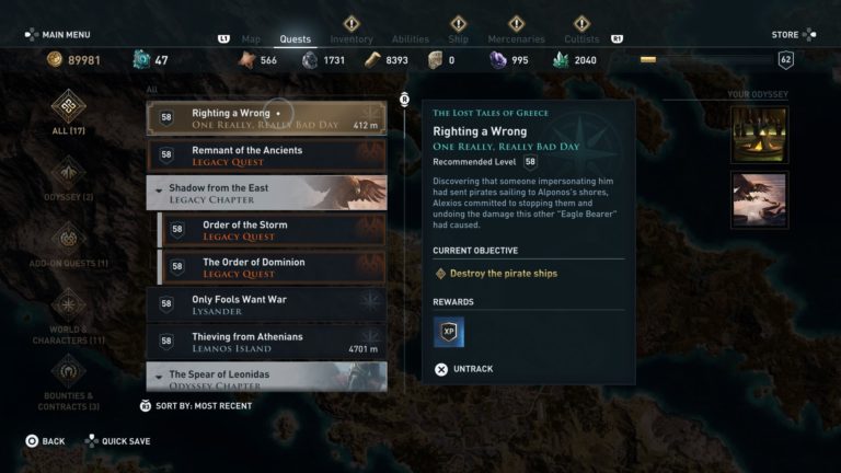 Локрида assassins creed odyssey карта