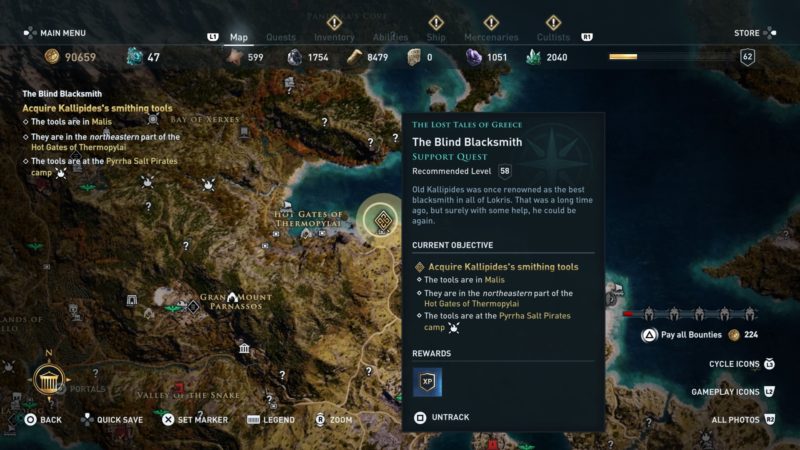 ac-odyssey-the-blind-blacksmith-walkthrough