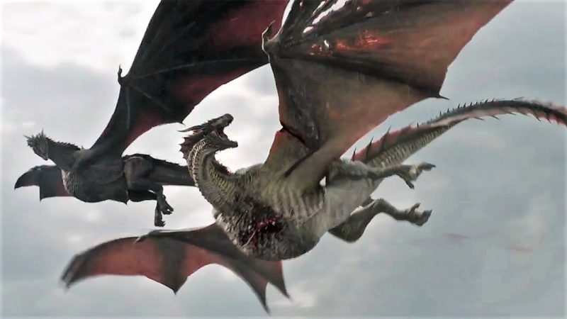 game of thrones s8 rhaegal death