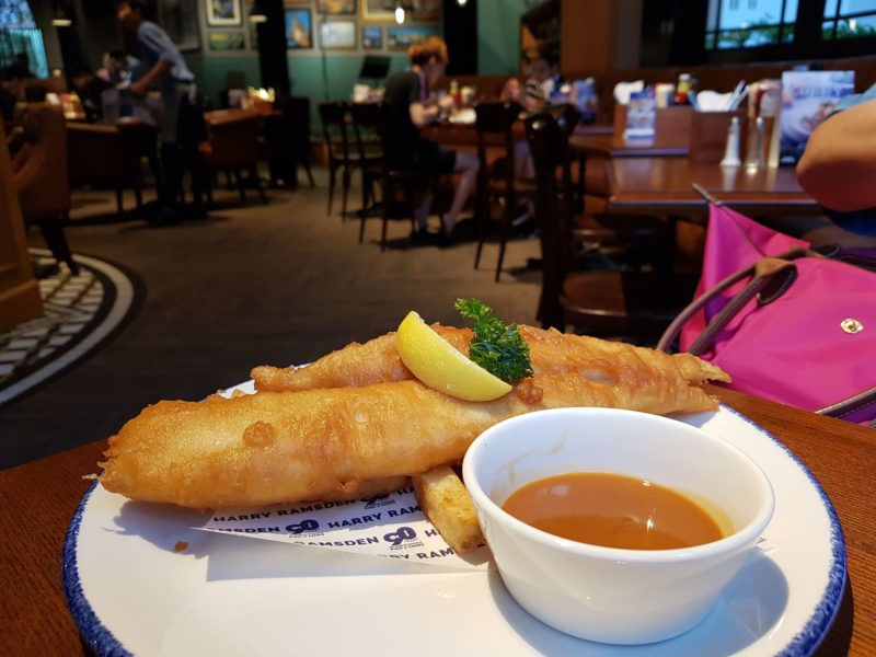 the laughing fish harry ramsden review - genting highlands malaysia