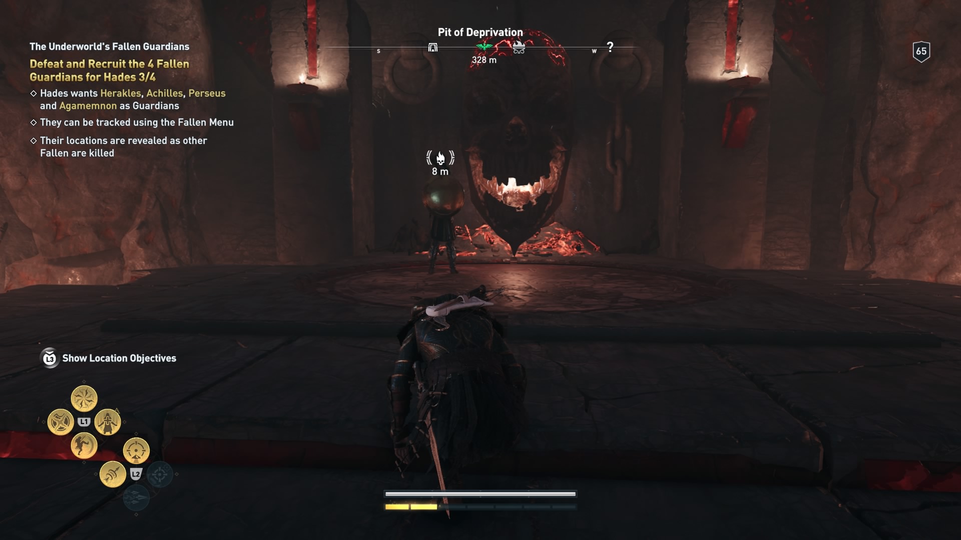 The Underworld's Fallen Guardians (All Fallen Locations) AC Odyssey