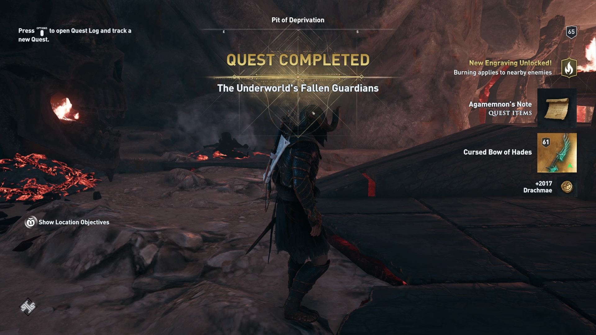 The Underworld's Fallen Guardians (All Fallen Locations) AC Odyssey