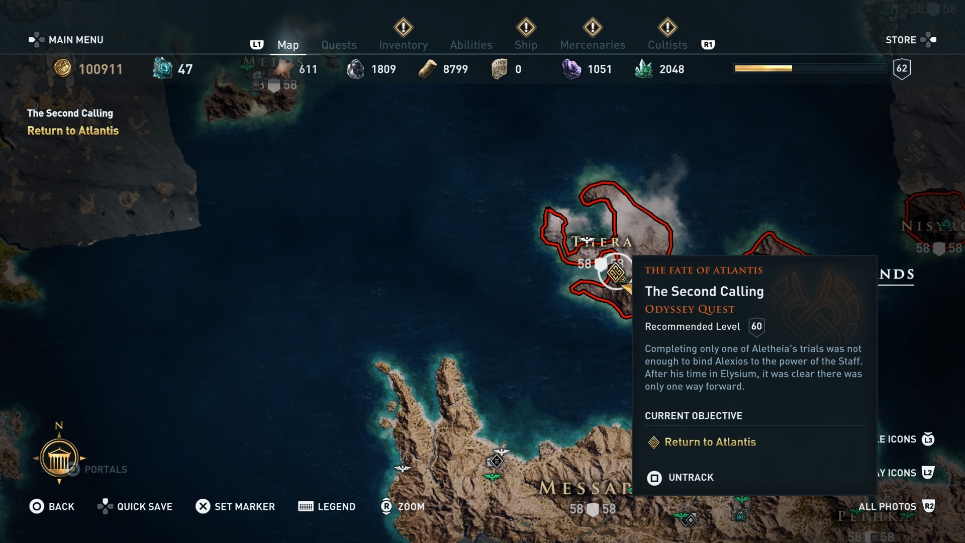 Second Calling Assassin's Creed Odyssey Walkthrough
